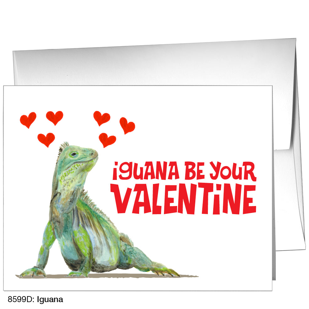 Iguana, Greeting Card (8599D)