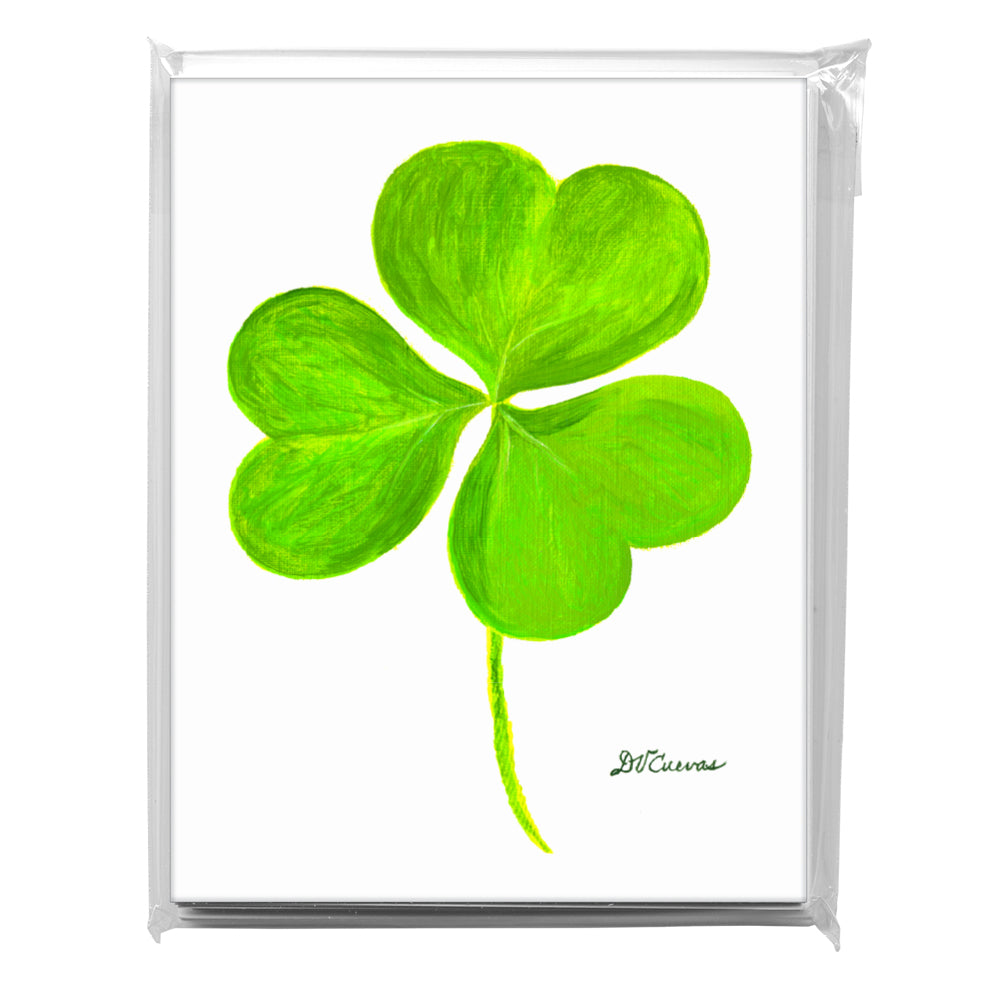 Clover 3-Leaf, Greeting Card (7600)