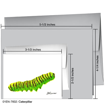 Caterpillar, Greeting Card (7602)