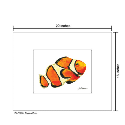 Clown Fish, Print (#7610)