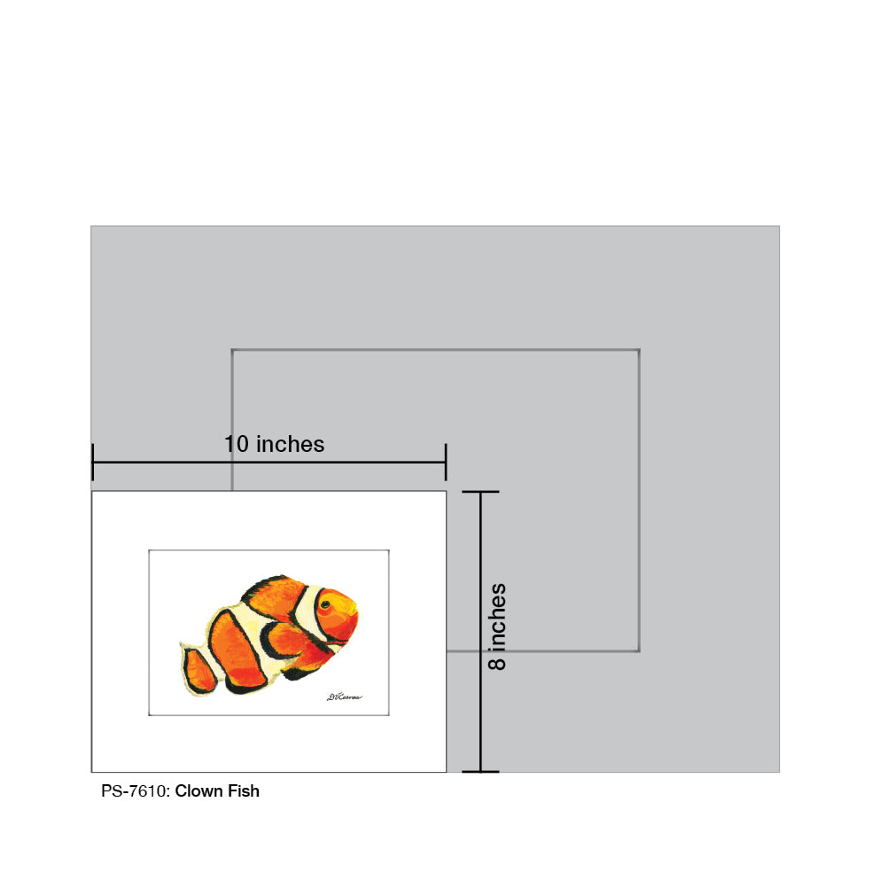 Clown Fish, Print (#7610)