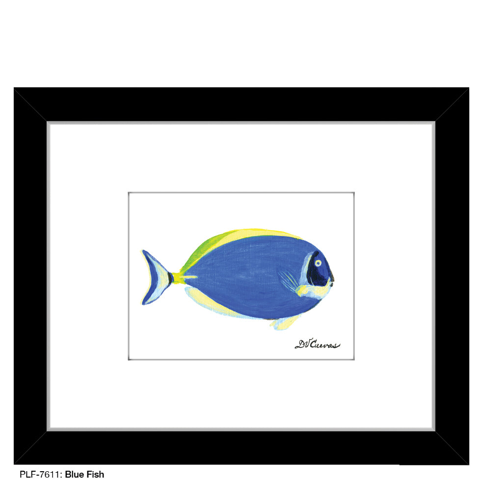 Blue Fish, Print (#7611)