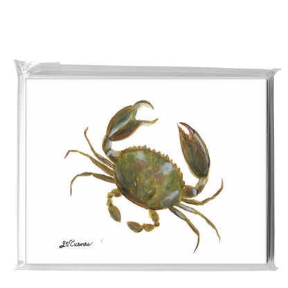 Crab, Greeting Card (7614)