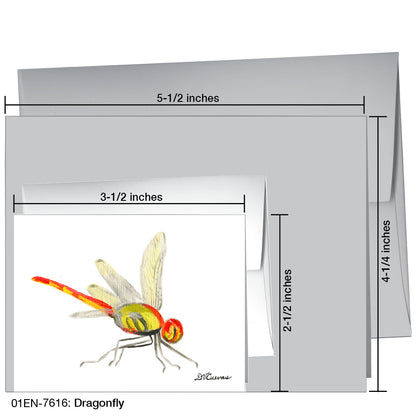 Dragonfly, Greeting Card (7616)