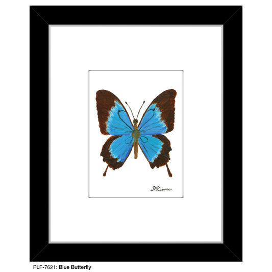 Blue Butterfly, Print (#7621)