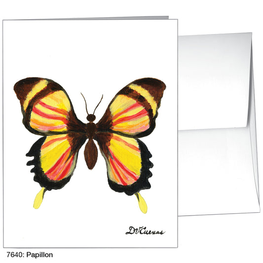 Papillon, Greeting Card (7640)