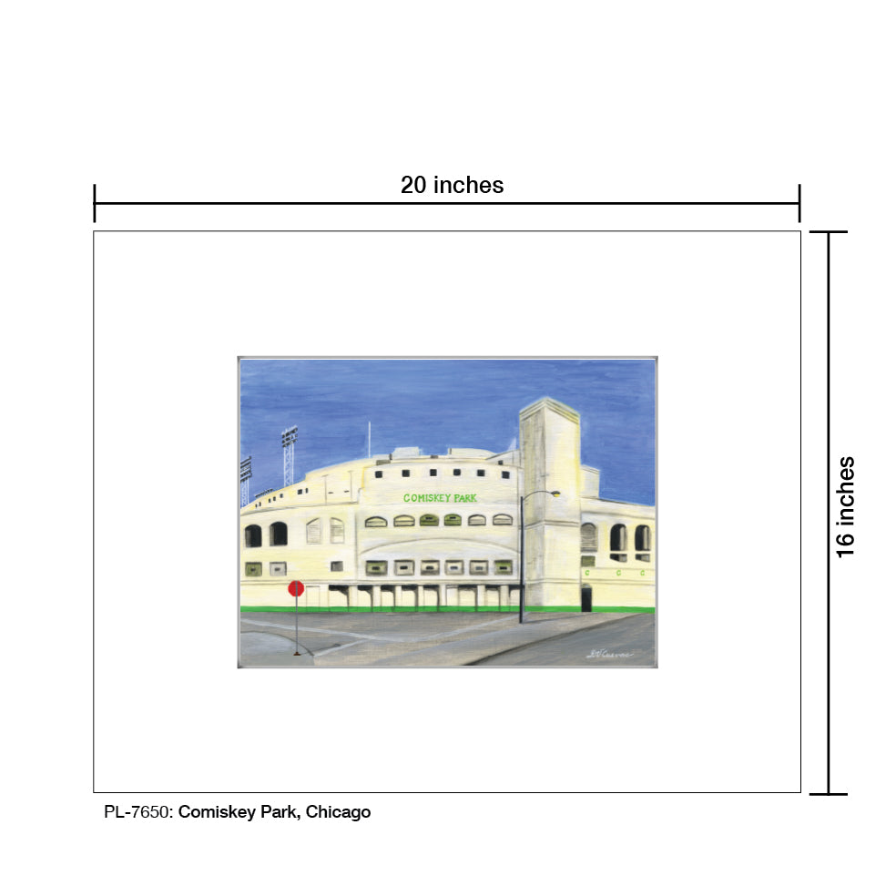 Comiskey Park, Chicago, Print (#7650)