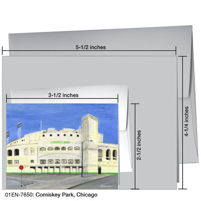 Comiskey Park, Chicago, Greeting Card (7650)