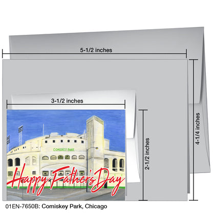 Comiskey Park, Chicago, Greeting Card (7650B)