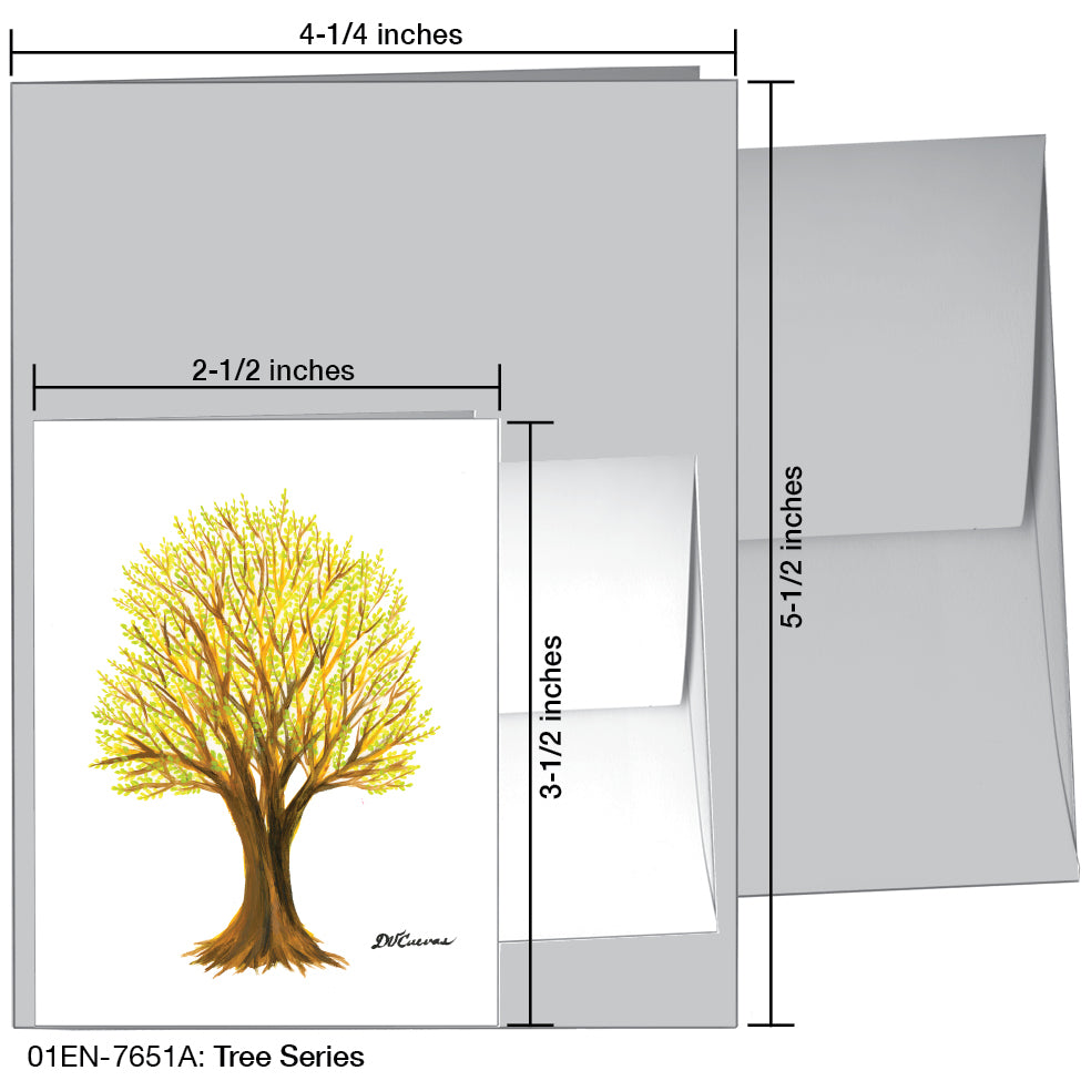 Tree Series, Greeting Card (7651A)