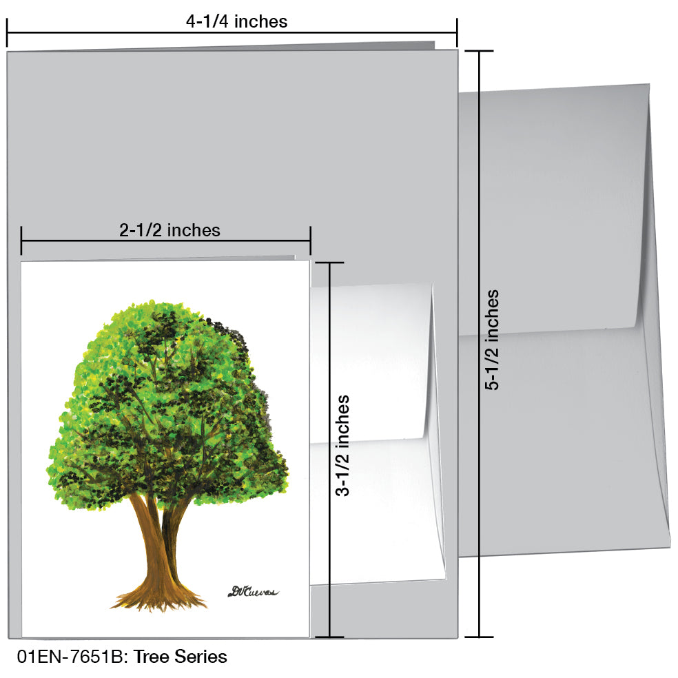 Tree Series, Greeting Card (7651B)