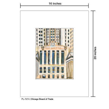 Chicago Board Of Trade, Print (#7674)