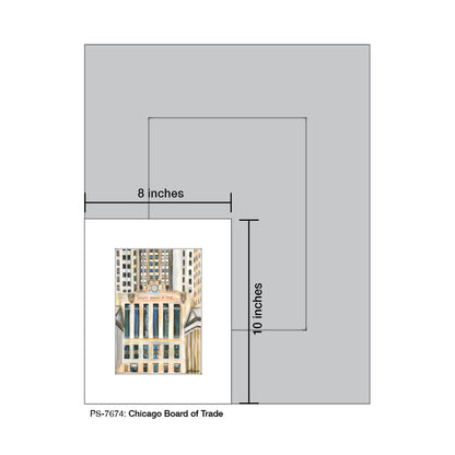 Chicago Board Of Trade, Print (#7674)