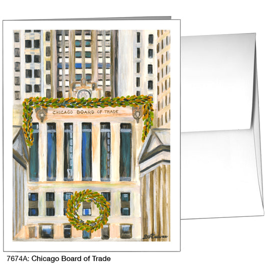 Chicago Board Of Trade, Greeting Card (7674A)