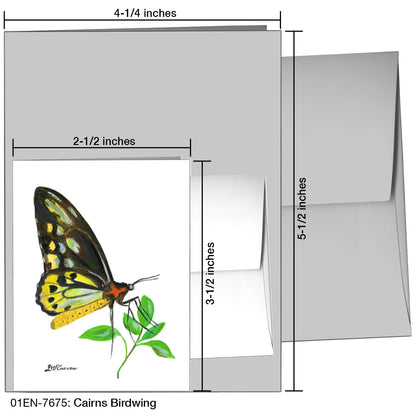 Cairns Birdwing, Greeting Card (7675)