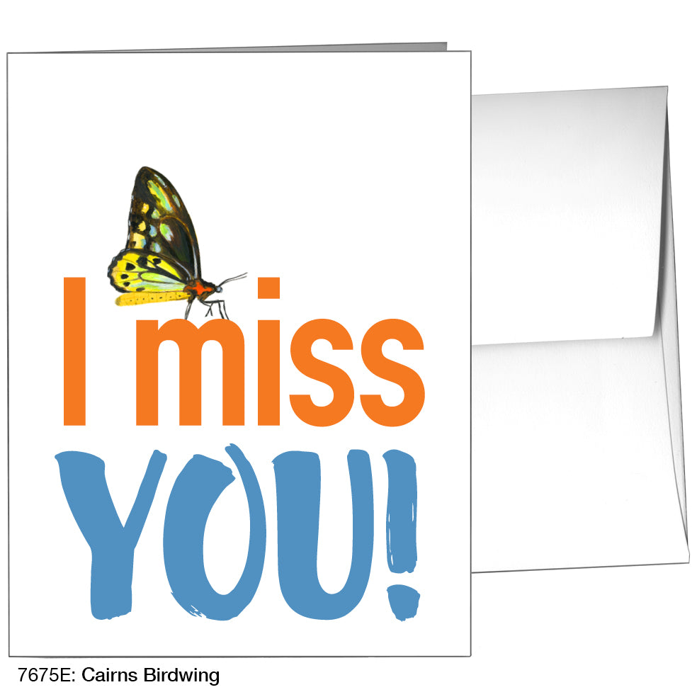 Cairns Birdwing, Greeting Card (7675E)