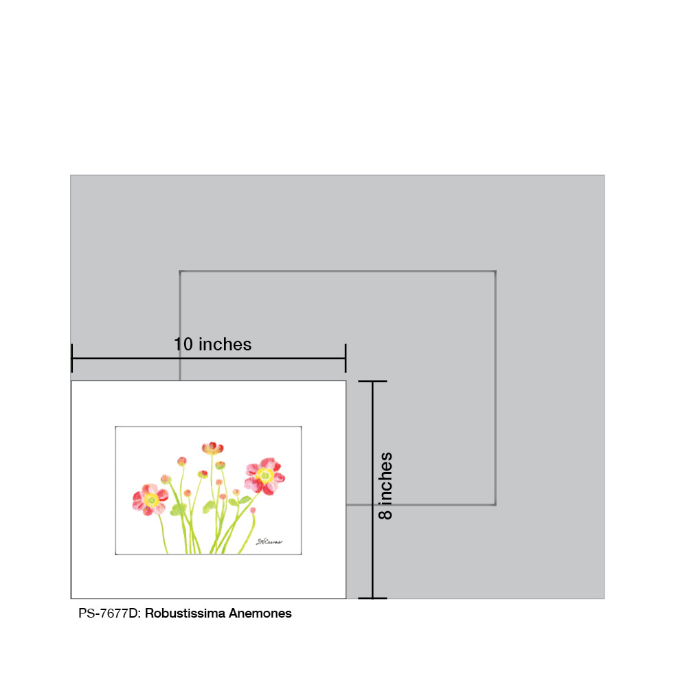 Robustissima Anemones, Print (#7677D)