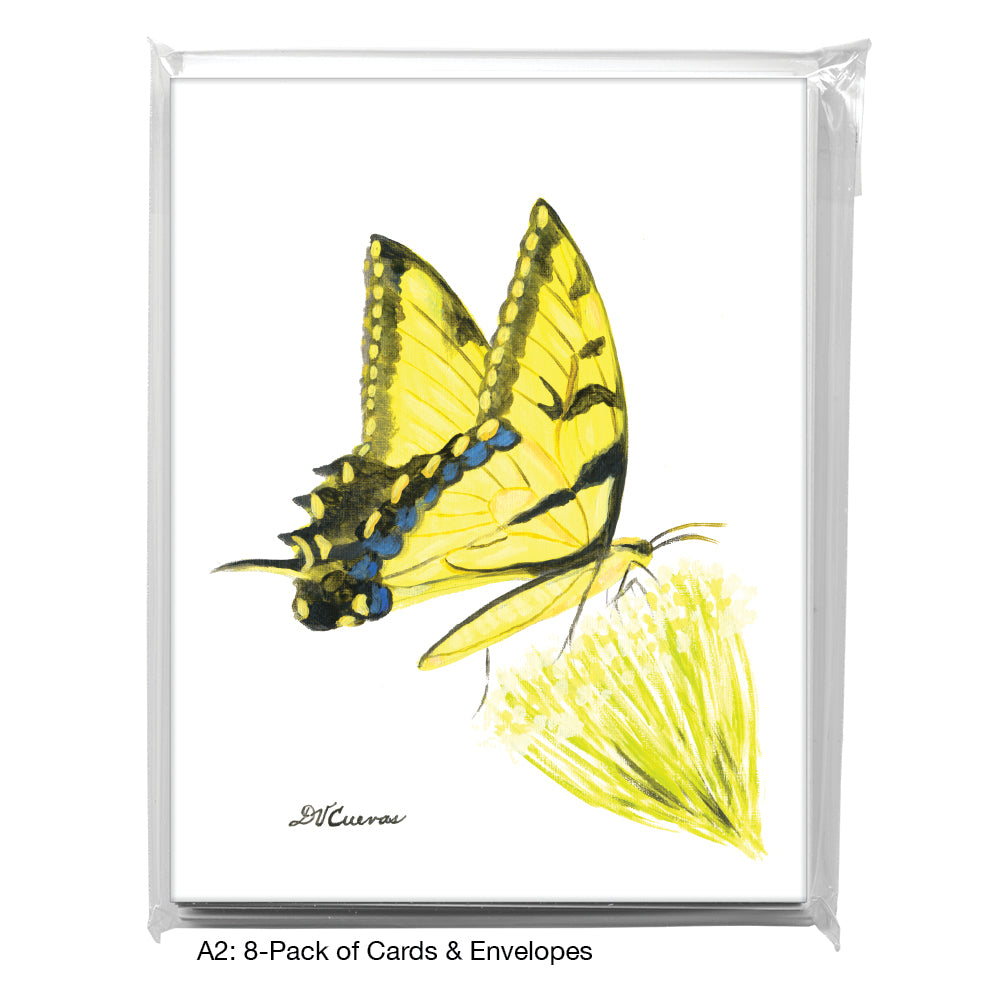 Side Swallowtail, Greeting Card (7678)