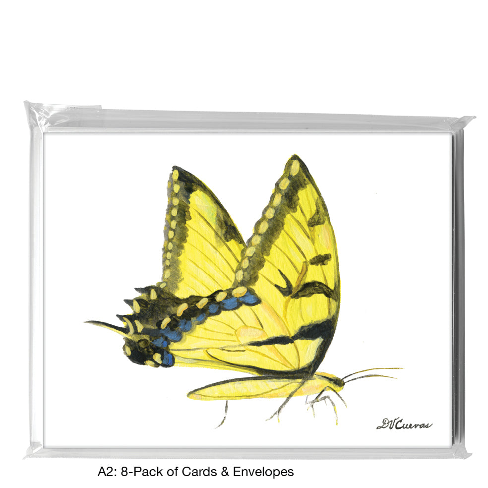 Side Swallowtail, Greeting Card (7678A)