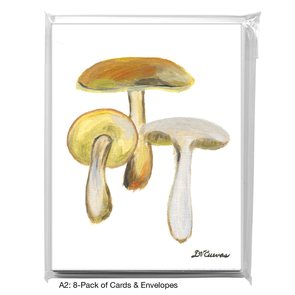 Mushrooms, Greeting Card (7679)