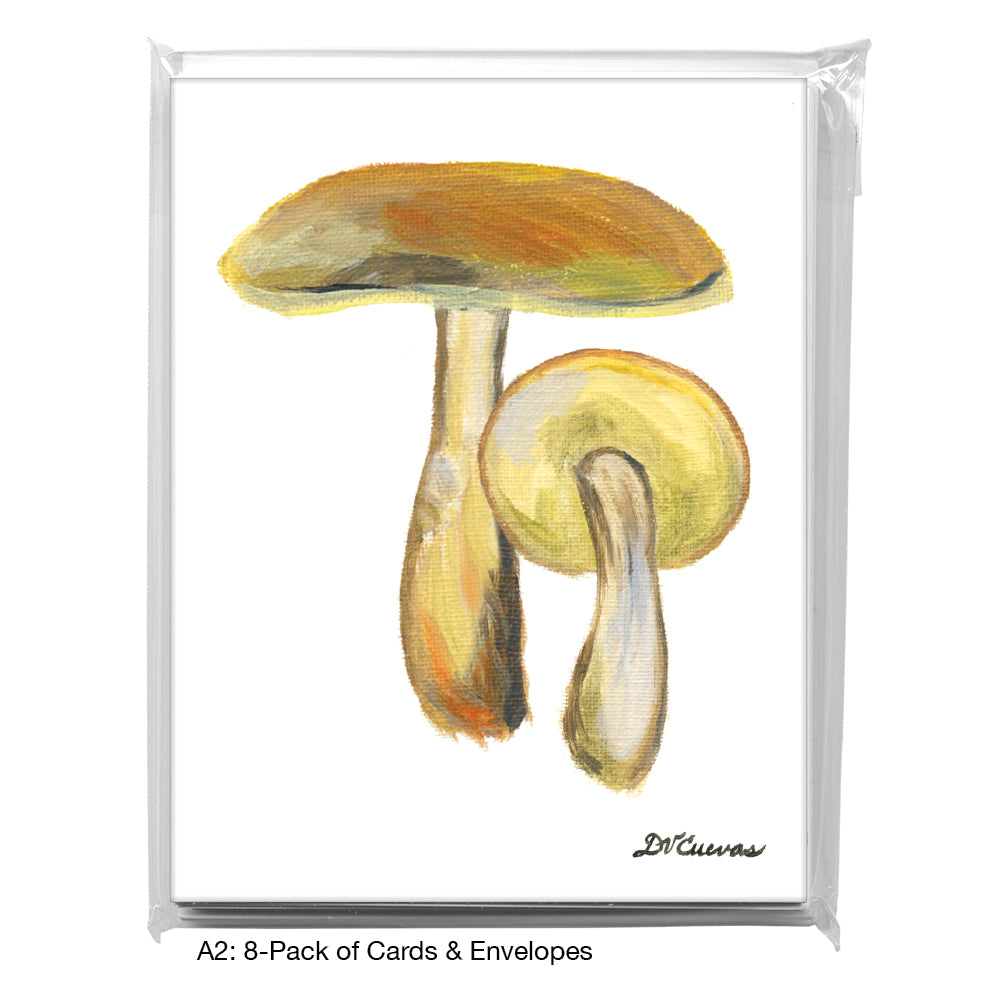 Mushrooms, Greeting Card (7679D)