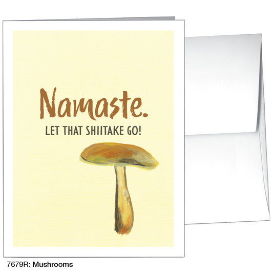 Mushrooms, Greeting Card (7679R)