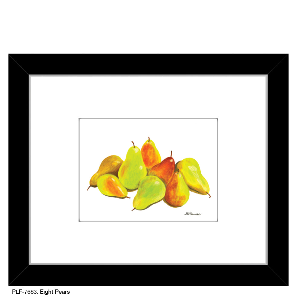 Eight Pears, Print (#7683)