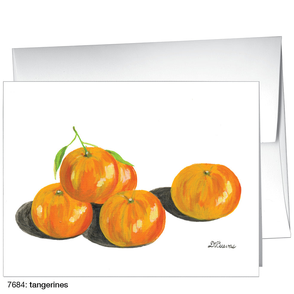 Tangerines, Greeting Card (7684)