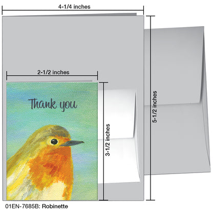 Robinette, Greeting Card (7685B)