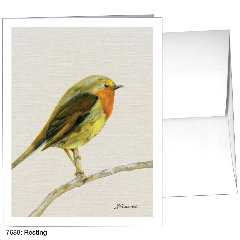 Resting, Greeting Card (7689)