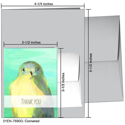 Cornered, Greeting Card (7690G)