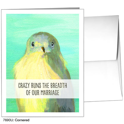 Cornered, Greeting Card (7690U)