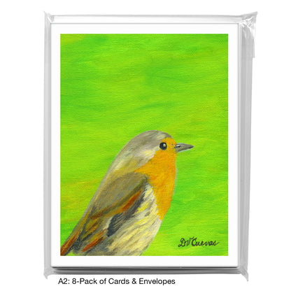 Hint Of Orange, Greeting Card (7692D)