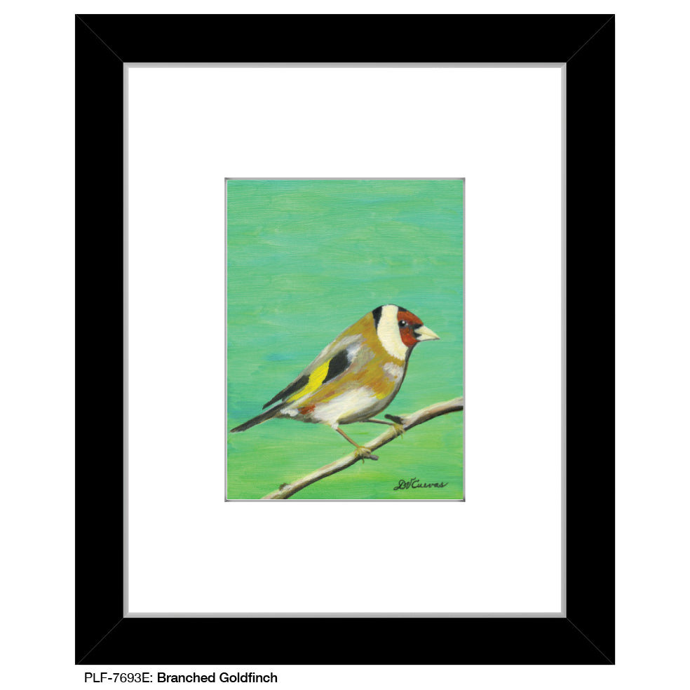 Branched Goldfinch, Print (#7693E)