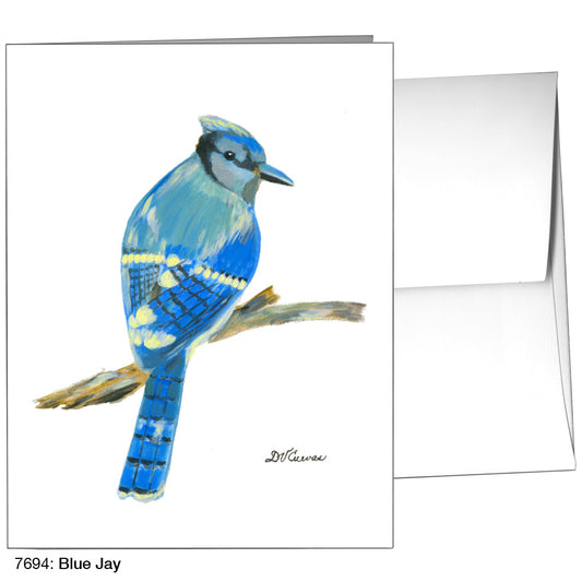 Blue Jay, Greeting Card (7694)