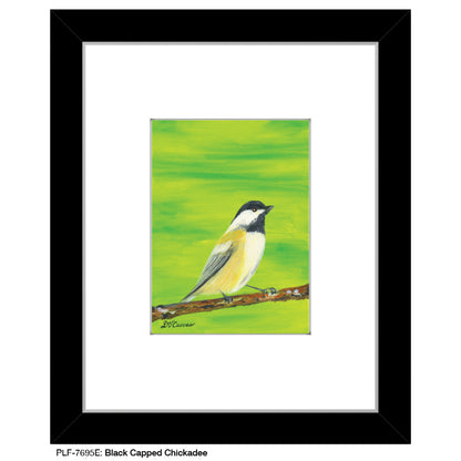 Black Capped Chickadee, Print (#7695E)