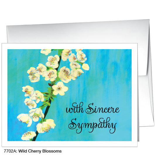 Wild Cherry Blossoms, Greeting Card (7702A)