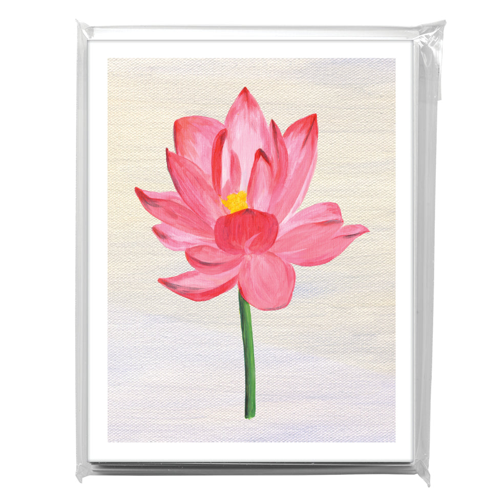 Lotus Blossom, Greeting Card (7707H)