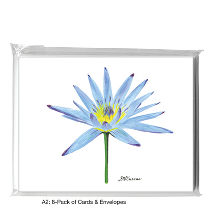 Tropical Lily, Greeting Card (7709)