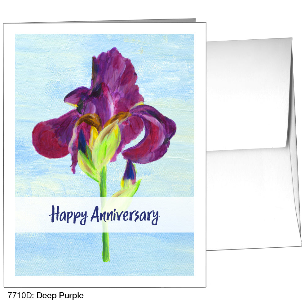 Deep Purple, Greeting Card (7710D)