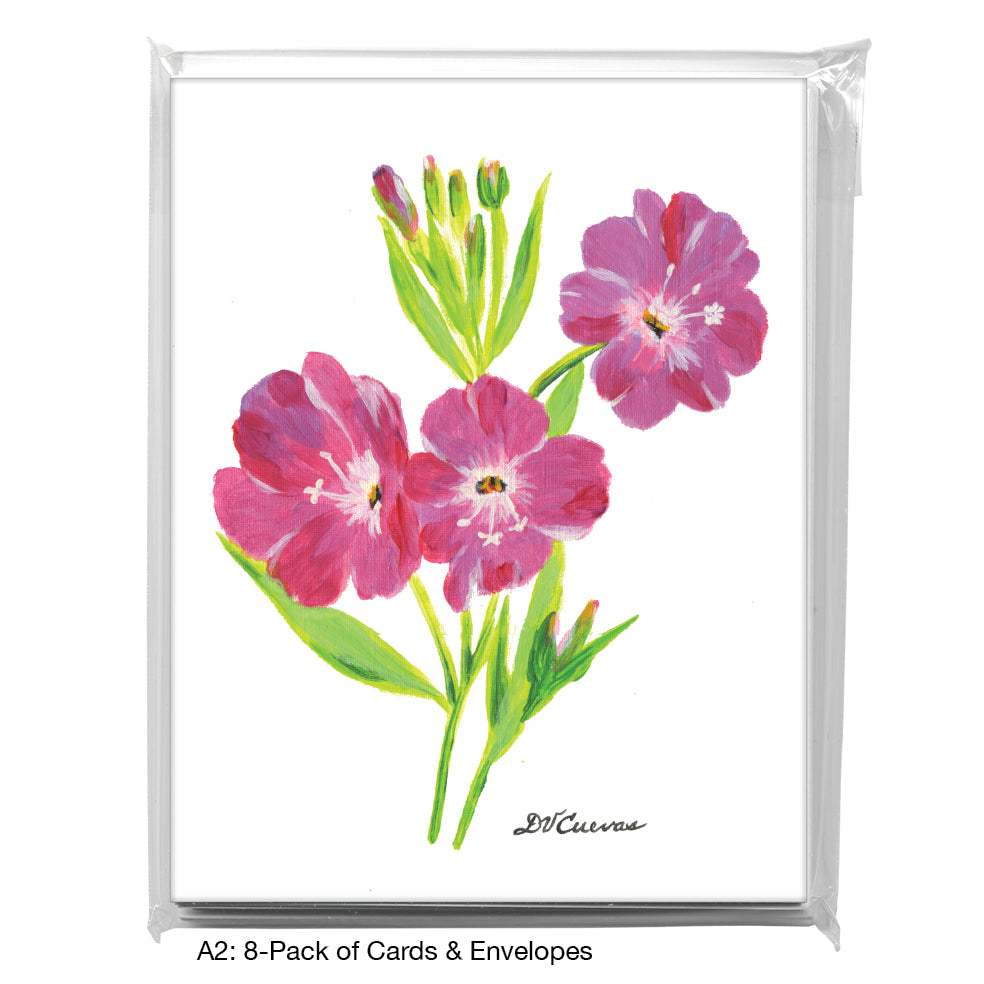 Wild Purple, Greeting Card (7716)