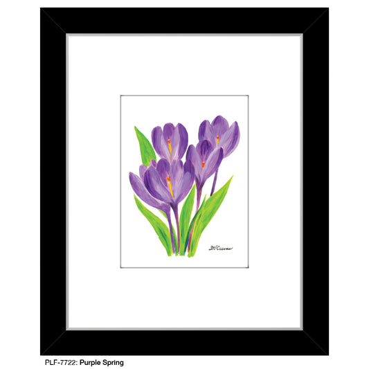 Purple Spring, Print (#7722)