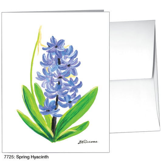 Spring Hyacinth, Greeting Card (7725)