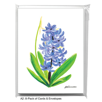 Spring Hyacinth, Greeting Card (7725)