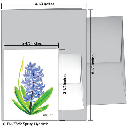 Spring Hyacinth, Greeting Card (7725)