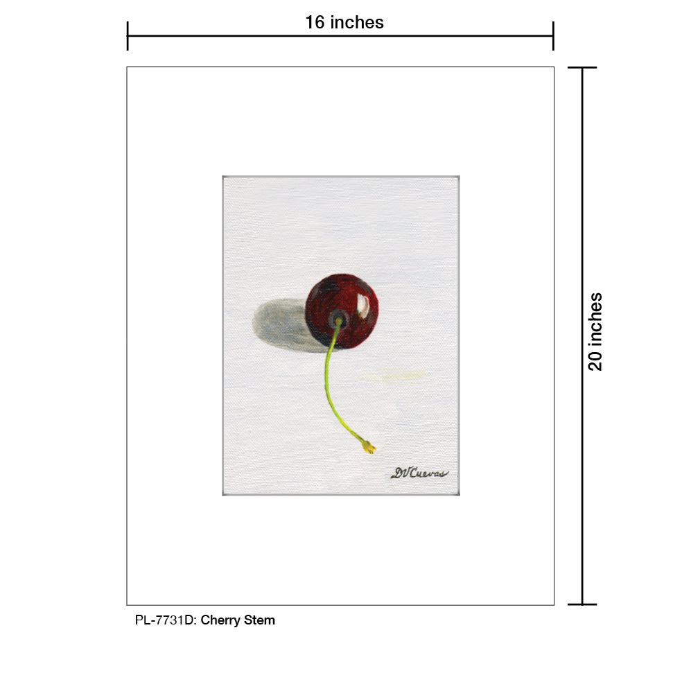 Cherry Stem, Print (#7731D)