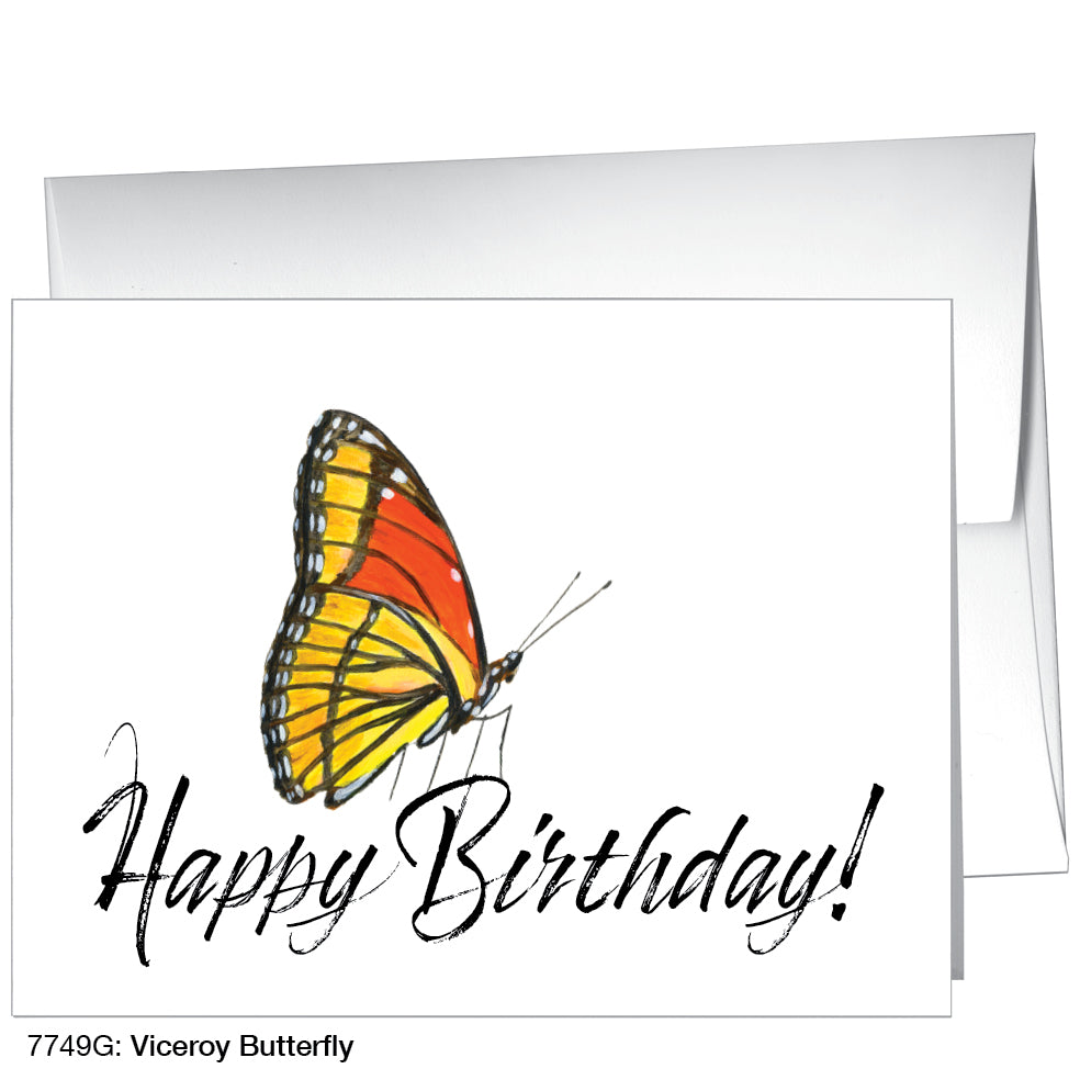 Viceroy Butterfly, Greeting Card (7749G)