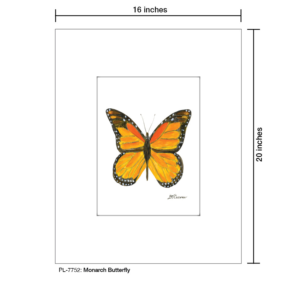 Monarch Butterfly, Print (#7752)