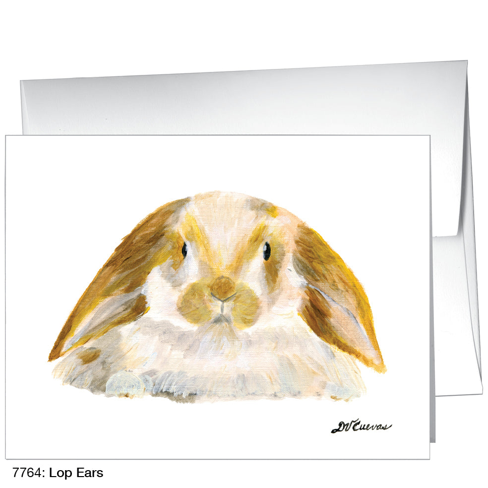 Lop Ears, Greeting Card (7764)