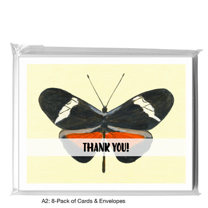 Heliconius Clysonimus Montanus, Greeting Card (7768BA)